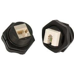 Cat.6 RJ45 Shielded Industrial Panelmount Jack