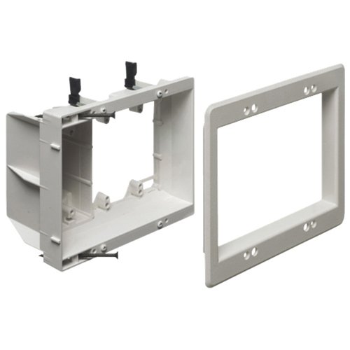 TV RECESSED ELECTRICAL BOX 3 GANG