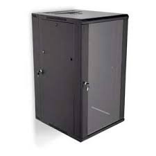 Network Wall Mount Cabinet Glass Door and Fans