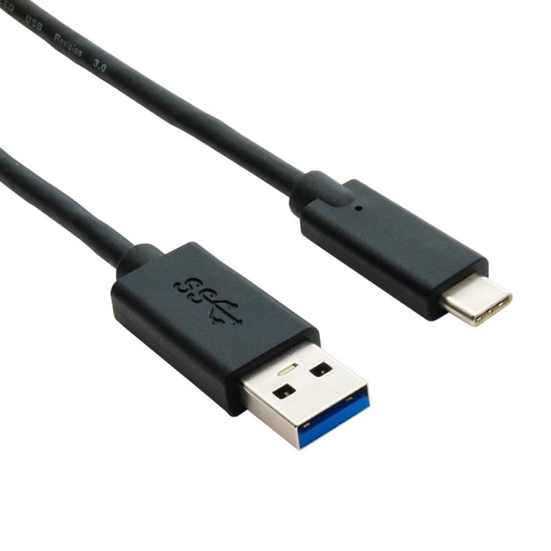 3 Ft USB Type C Male to USB 3.0 A-Male Cable