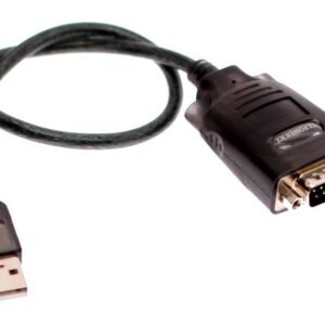 USB Adapters - 6ft USB A to DB9 Male Serial Converter