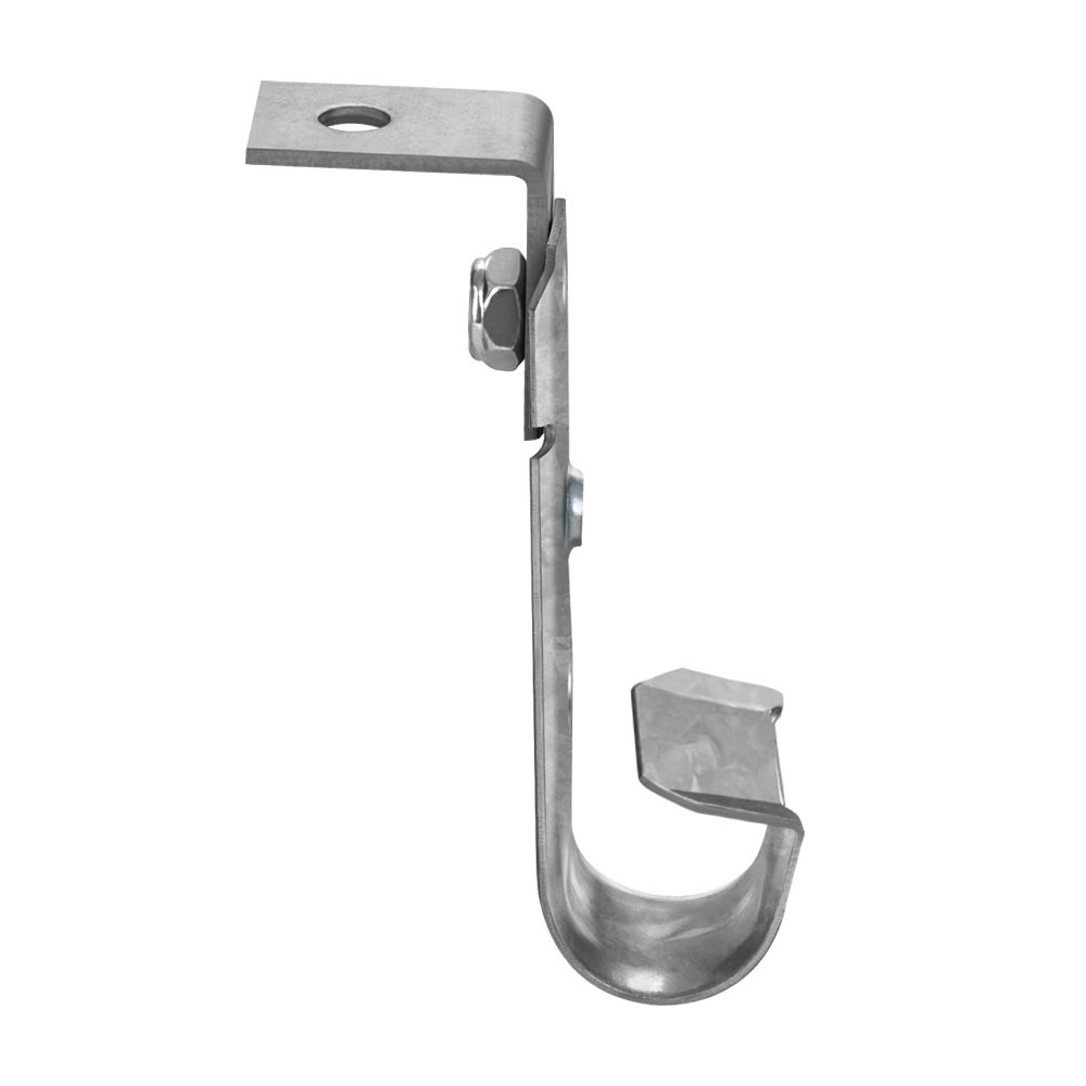 Bat Wing J-Hook with retaining clip