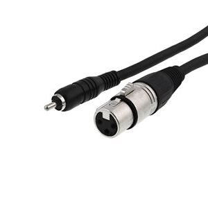 XLR Female to RCA Male Plug cables
