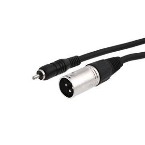 XLR Male to RCA Male Plug cables