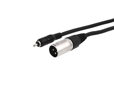 XLR Male to RCA Male Plug cables
