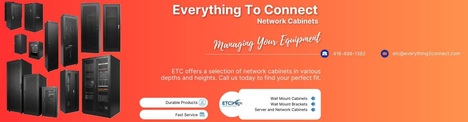 ETC Network Cable Management Slide